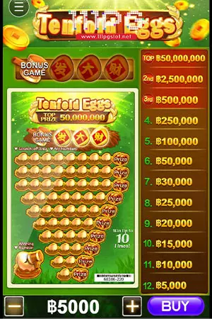 เกมขูดไข่เต็นฟอลด์ tenfold eggs cq9 เกมขูดไข่อยู่ค่ายไหน pgslot